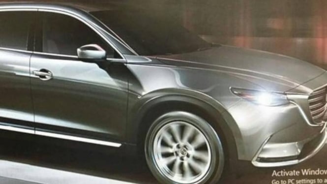 Mazda CX9 terbaru.