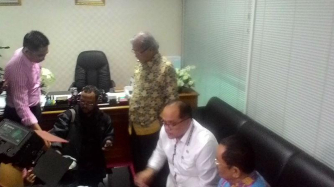 Wakil Ketua MKD Junimart Girsang menerima rekaman percakapan soal Freeport