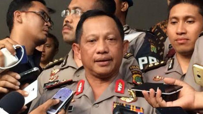 Komisaris Jenderal Polisi Tito Karnavian.