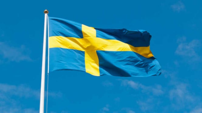 bendera swedia
