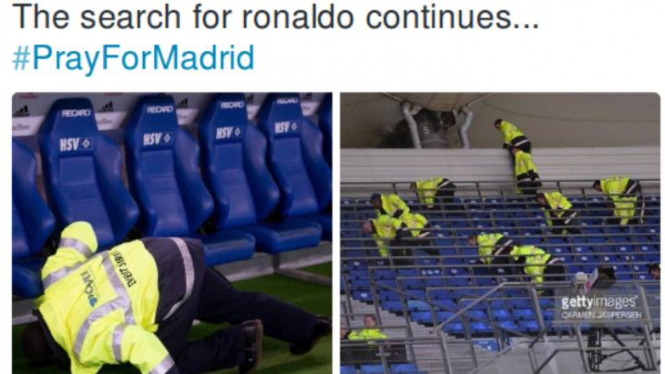 Real Madrid dicemooh di media sosial.