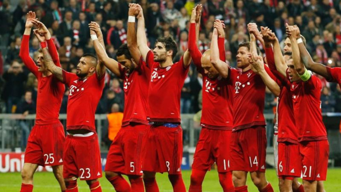 Para pemain Bayern Munich