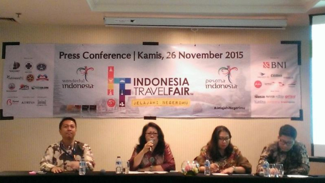 Konfrensi Pers Indonesia Travel Fair
