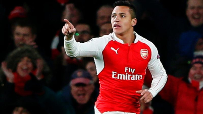 Penyerang Arsenal, Alexis Sanchez