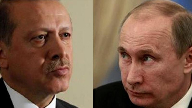 Erdogan (kiri), Putin (kanan).