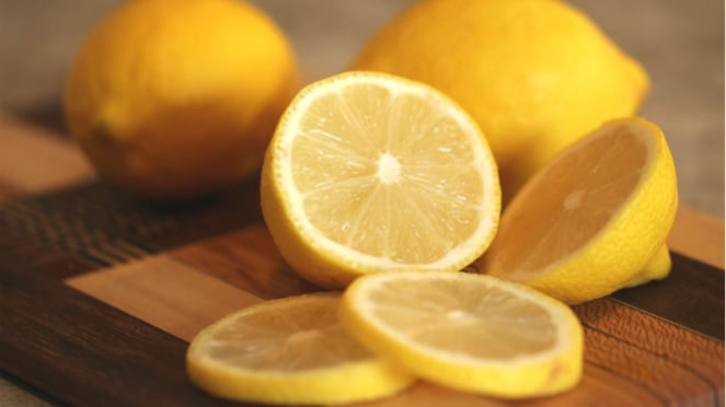 Ilustrasi buah lemon.