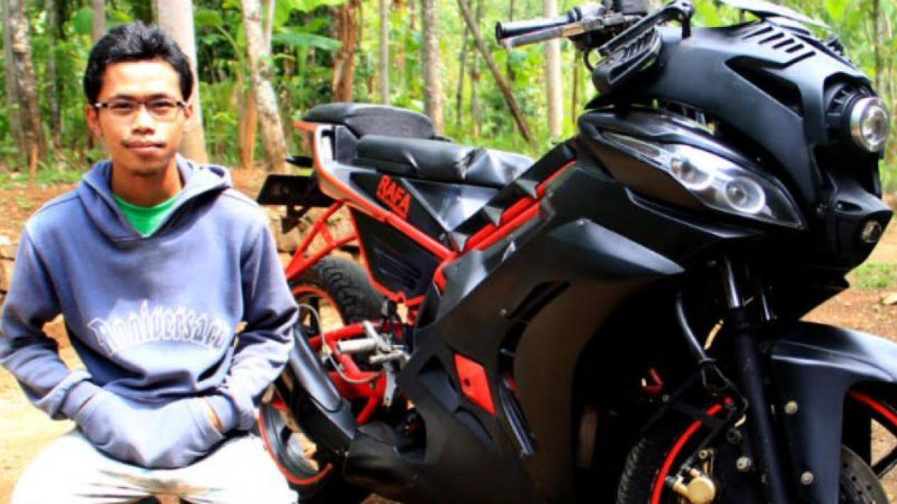 Jupiter MX Disulap Ala Robocop