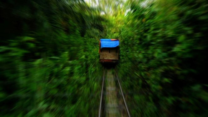 Molek atau Lori, akses transportasi Desa Lebong Tandai Bengkulu