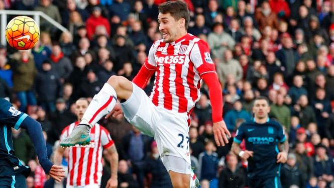 Pemain depan Stoke City, Bojan Krkic