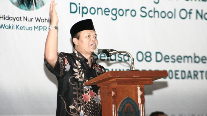 Wakil Ketua MPR RI Hidayat Nur Wahid