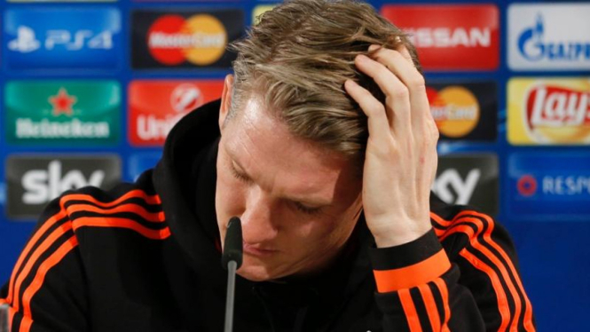 Gelandang Manchester United, Bastian Schweinsteiger