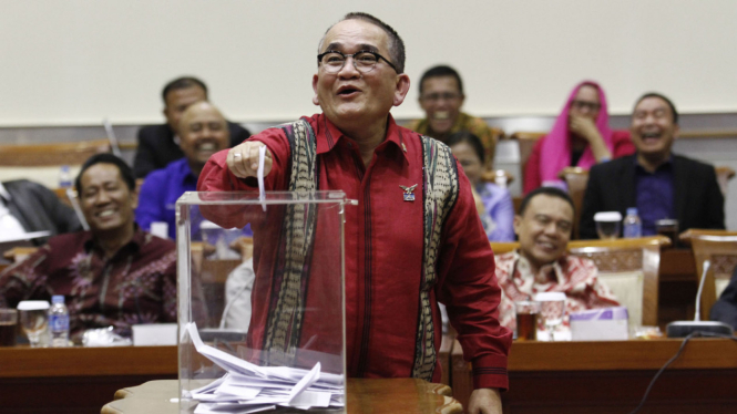 Anggota DPR Komisi III Fraksi Partai Demokrat Ruhut Sitompul.