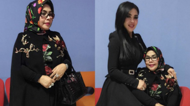 Syahrini dan ibunda