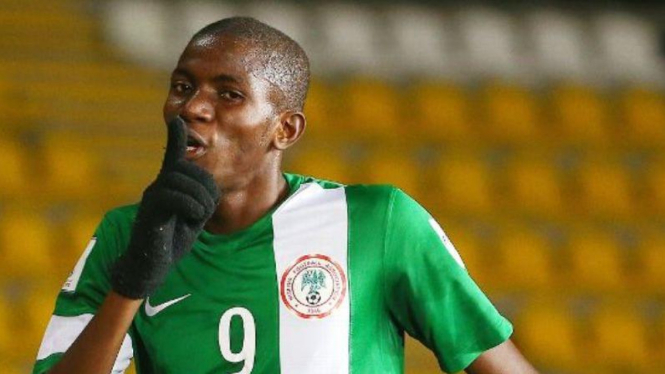 Pemain Nigeria, Victor Osimhen, di Piala Dunia U-17