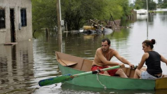 Banjir di Amerika Selatan