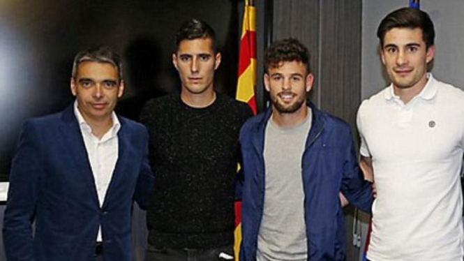 Sergi Guardiola (kedua dari kiri)
