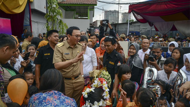 Gubernur DKI Jakarta Basuki T Purnama