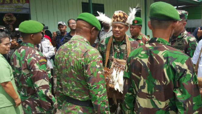 Prajurit TNI di Pedalaman Papua Berkeluh Kesah pada Panglima