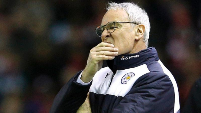 Manajer Leicester City, Claudio Ranieri.
