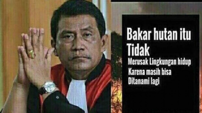 Meme Hakim Pengadilan Negeri Palembang