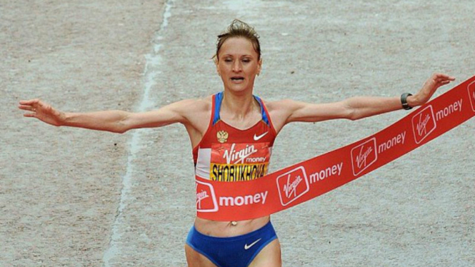 Atlet atletik Rusia, Lilya Shobukhova