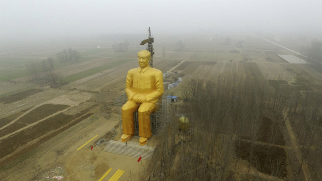 Patung Mao Zedong di Tongxu