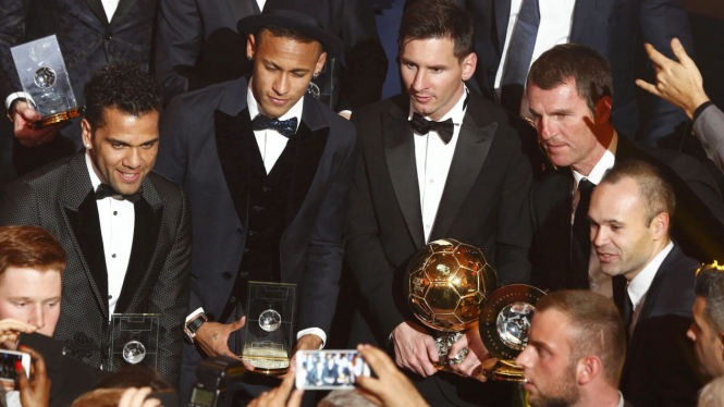 Lionel Messi Raih Ballon d'Or