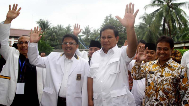 Prabowo Hadiri Rakornas PKS 2016