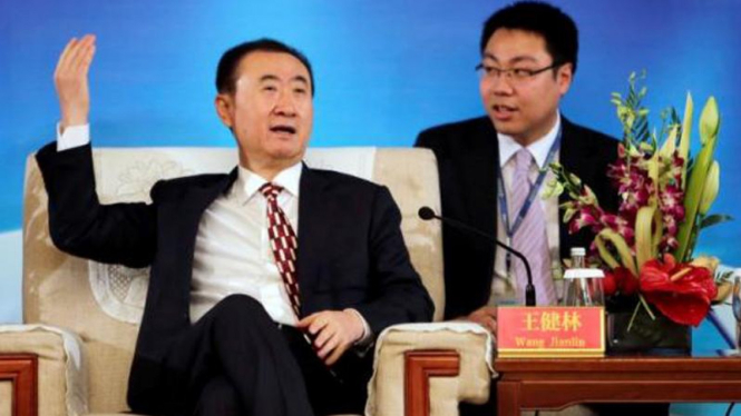 Chairman of Dalian Wanda Group, Wang Jianlin.