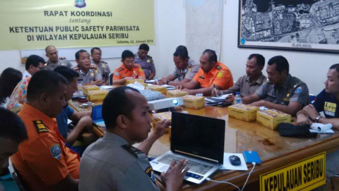Rapat Koordinasi keamanan pariwisata Kepulauan Seribu