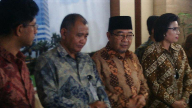 Pimpinan KPK bertemu dengan Ketua BPK