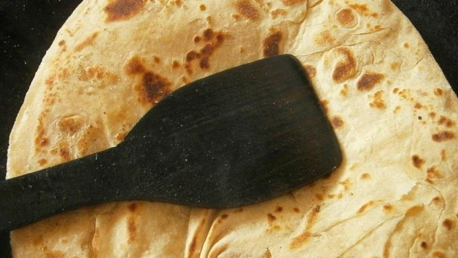 Chapati, roti khas India