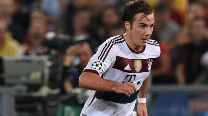 Gelandang serang Bayern Munich, Mario Goetze