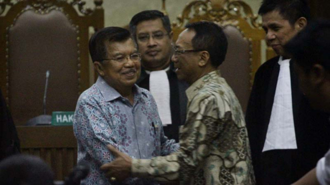 Jusuf Kalla bersaksi untuk Jero Wacik