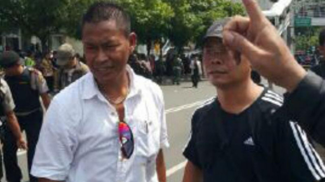 AKBP Untung Sangaji dan Pangdam Jaya, Mayjen TNI Teddy Lhaksmana