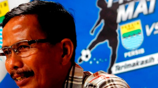 Pelatih Persib Bandung, Djadjang Nurdjaman.