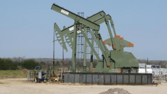 Ladang minyak, Texas, Amerika Serikat