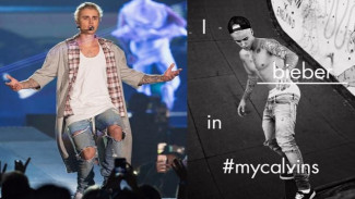 Wow, Calvin Klein Sponsori Konser Justin Bieber