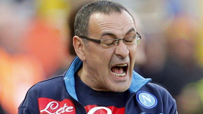 Mantan pelatih Napoli, Maurizio Sarri