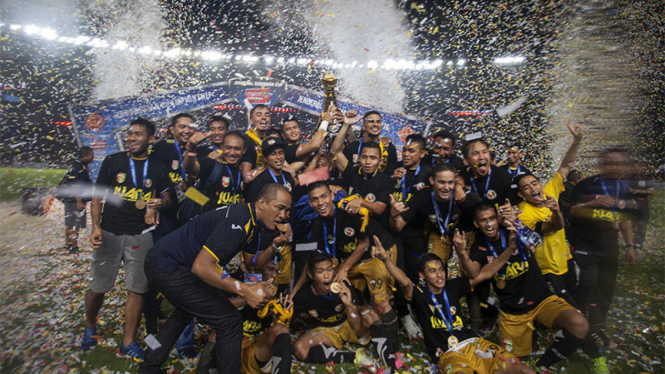 Skuad Mitra Kukar saat menjuarai Turnamen Piala Jenderal Sudirman 2016