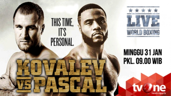 LIVE TVONE : Sergey Kovalev Vs Jean Pascal