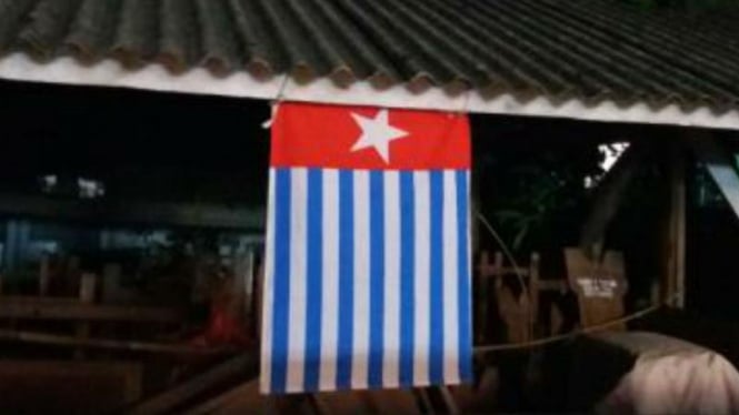 Bendera Organisasi Papua Merdeka.