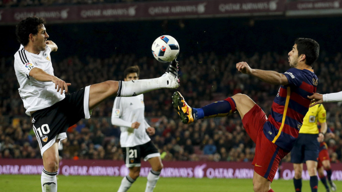 Barcelona bantai Valencia di Semifinal Copa del Rey.