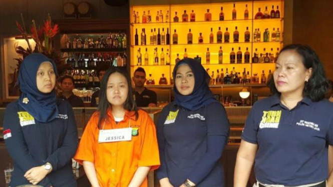 Tersangka pembunuhan dengan racun sianida di dalam kopi Jessica Kumala Wongso.