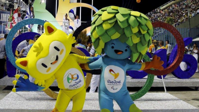  Maskot Olimpiade 2016 Brasil