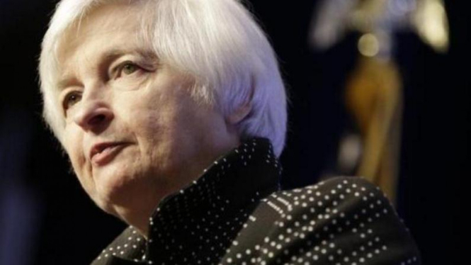 Gubernur Bank Sentral AS (The Fed), Janet Yellen.