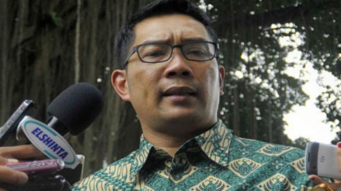 Wali Kota Bandung, Ridwan Kamil.