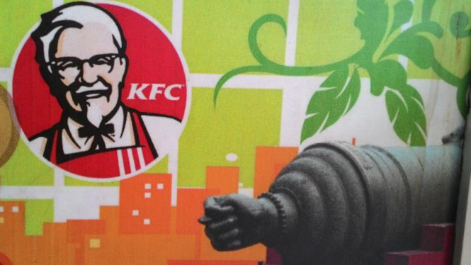 KFC Surabaya Baru Menyadari Ada Simbol Pornografi di Gerainya
