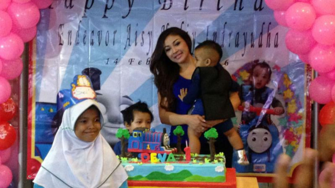 Virnie Ismail Rayakan Ultah Anak Keduanya, Deva