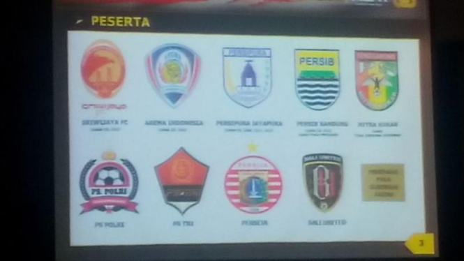 Daftar Peserta Piala Bhayangkara.